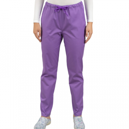 Orvosi ruhák - Clio unisex orvosi nadrág - világos lila STRECH