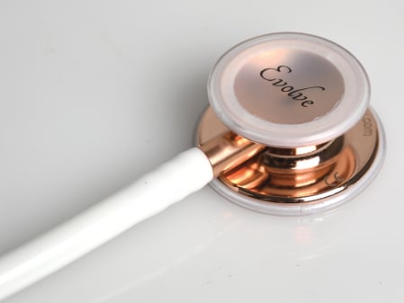 Evolve White fonendoszkóp - rose gold head edition [1]