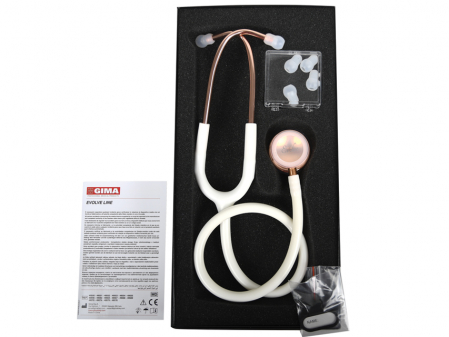Evolve White fonendoszkóp - rose gold head edition [2]