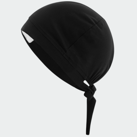 Orvosi ruhák - Fekete műtös sapka - Verona