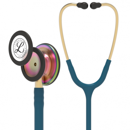 Littmann Classic 3 fonendoszkóp - caribbean blue rainbow  (32313) [2]