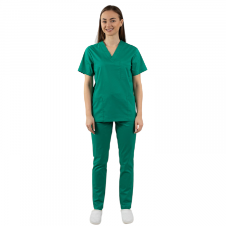 Orvosi ruhák - Mutos egyuttes unisex - zold strech