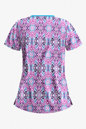 Mintás nöi köpeny " Cantik Ikat Berry" (UA626CBB) [1]