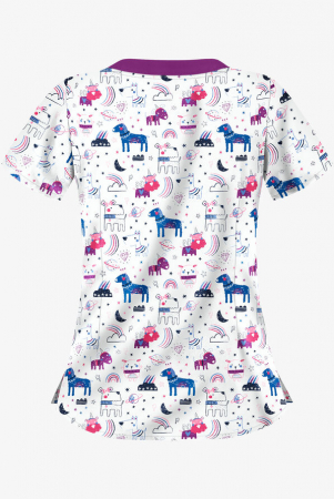 Mintás nöi köpeny " Puppicorn Play " (UA194PLH) [1]