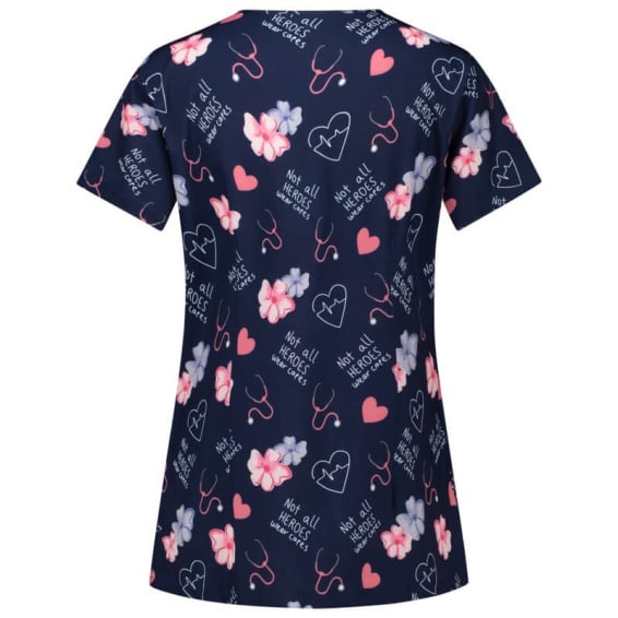 Bluza medicala albastru - Heroes [2]