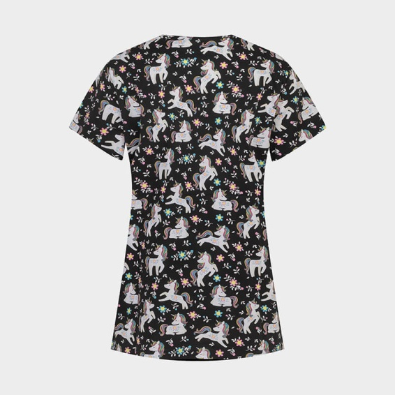 Bluza medicala - Flower Unicorn [4]