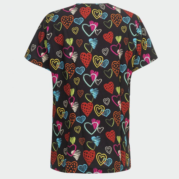 Bluza medicala neagra - Colours of love [3]