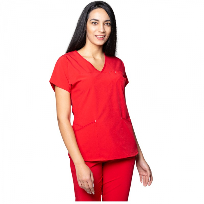Costum medical  Ambra dama - rosu [2]