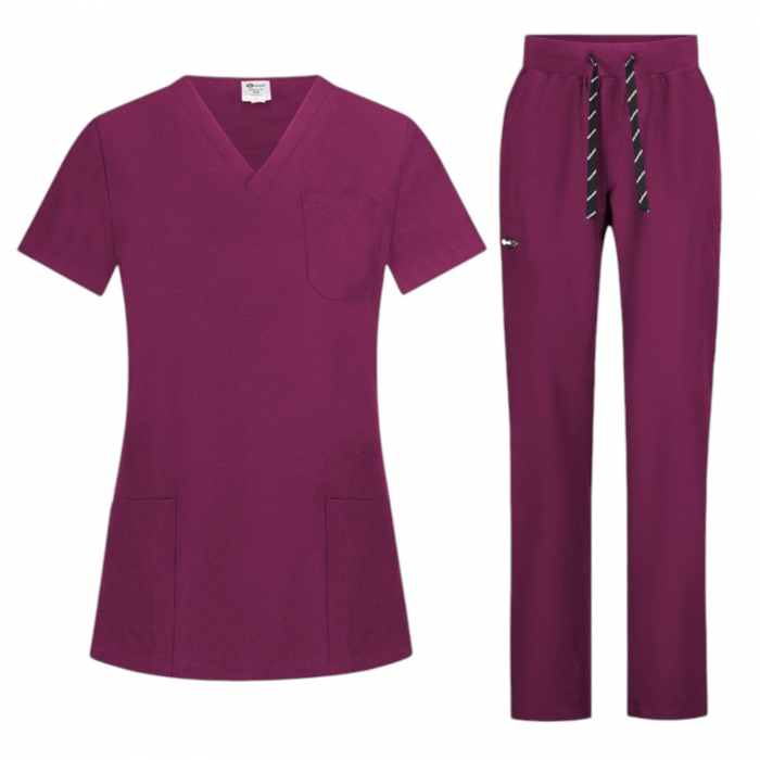 Costum medical Bella - mov [4]