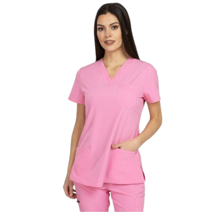 Costum medical Bella - roz [3]