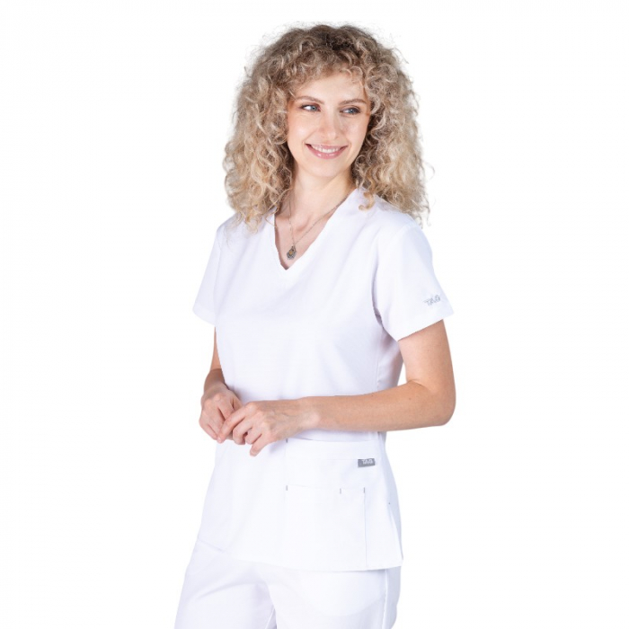 Costum medical Eva dama - alb [3]