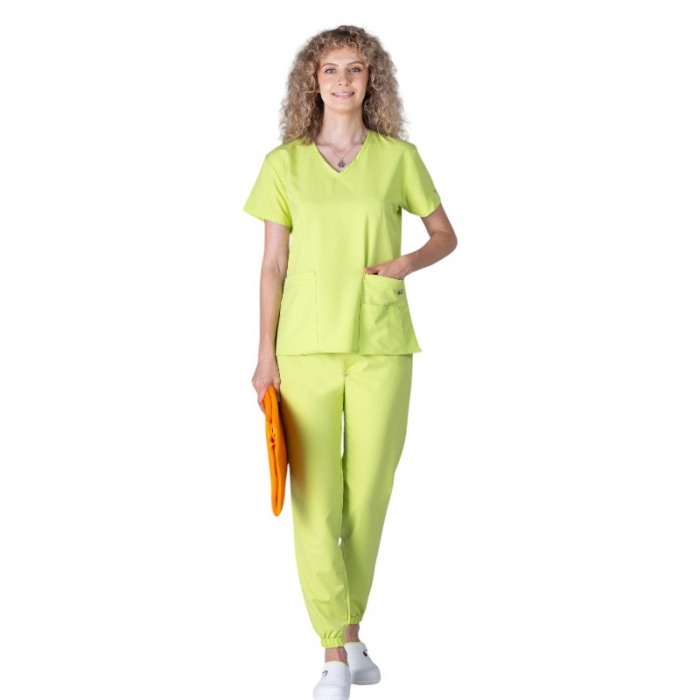 Costum medical Eva dama - green apple [2]