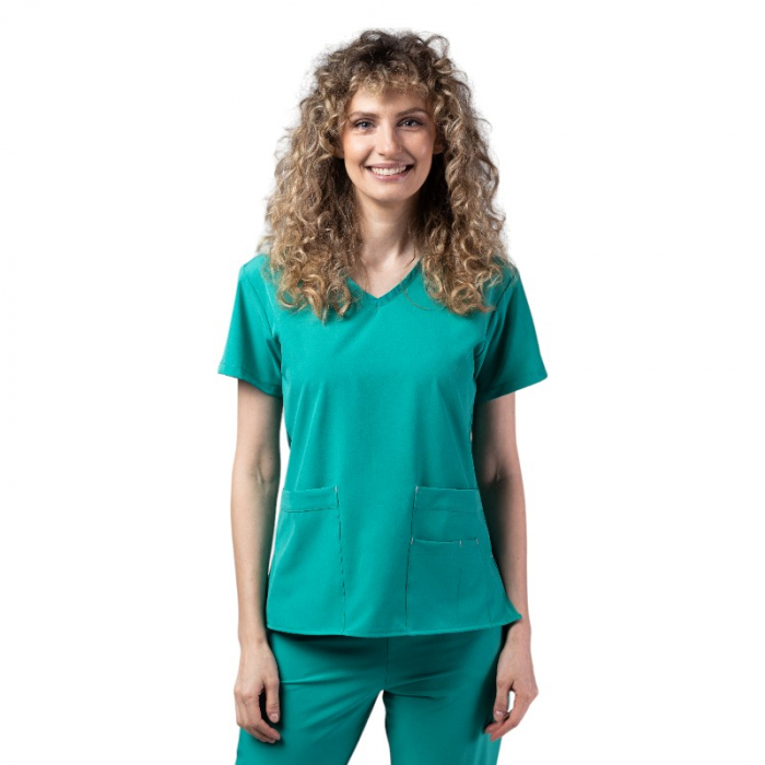 Costum medical Eva dama - verde [4]