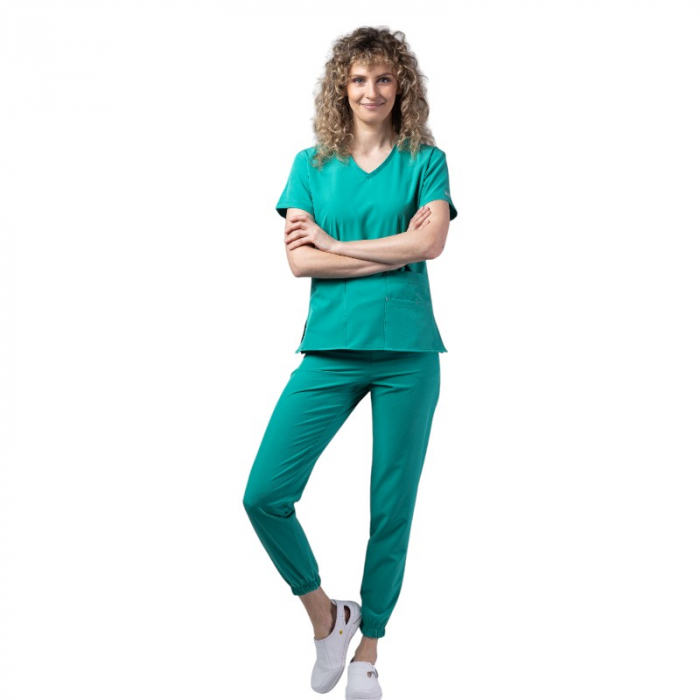 Costum medical Eva dama - verde [2]