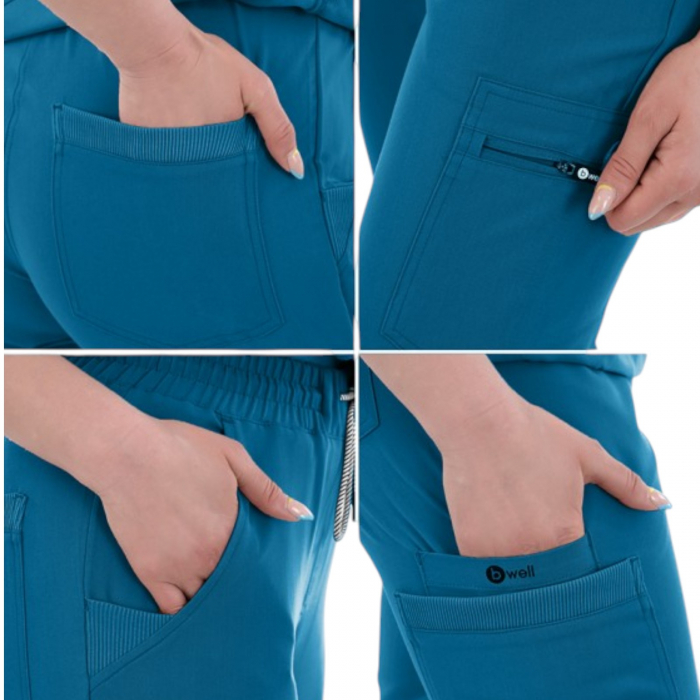 Costum medical Justina dama - caribbean blue [7]