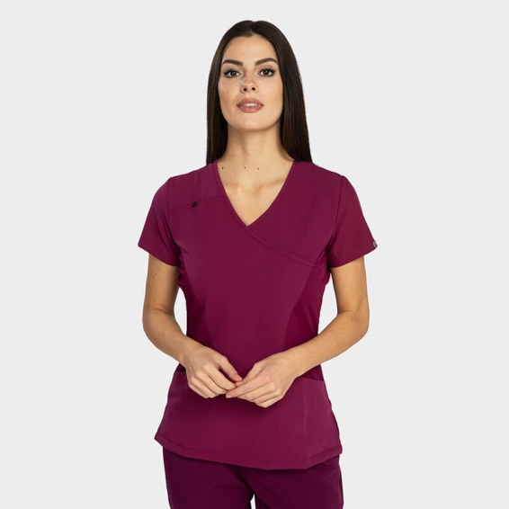 Costum medical Justina dama -  mov [2]