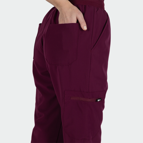 Costum medical Justina dama -  mov [8]