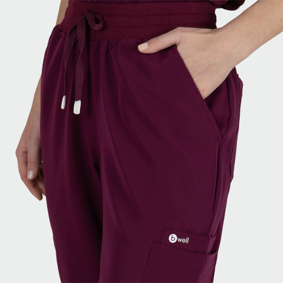 Costum medical Justina dama -  mov [7]