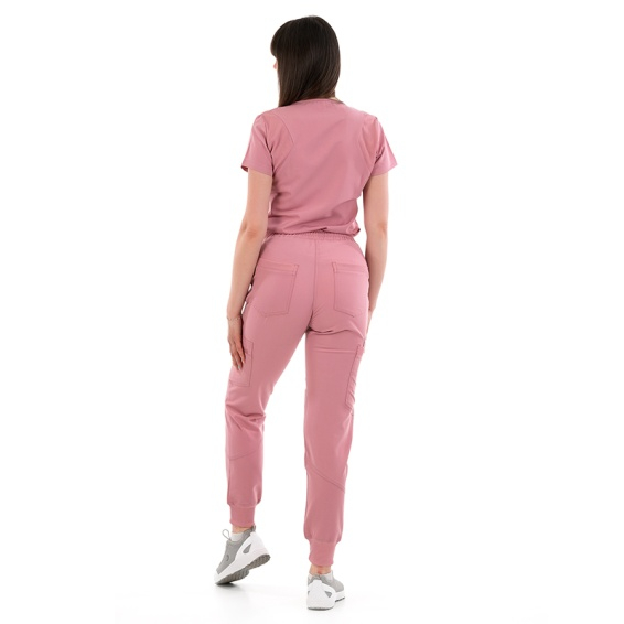 Costum medical Justina dama - roz [2]