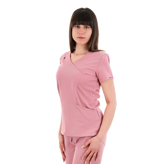 Costum medical Justina dama - roz [4]