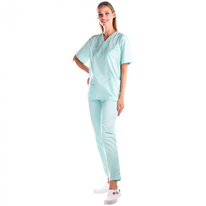 Costum medical PREMIUM unisex - aqua [2]