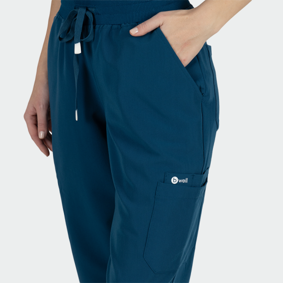 Pantaloni Mauri - pacific blue [4]