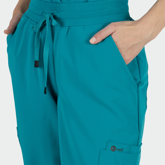 Pantaloni Mauri - turcoaz [4]