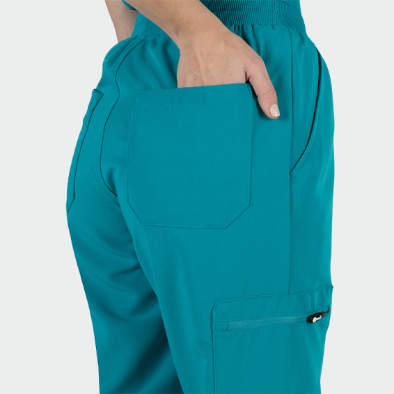 Pantaloni Mauri - turcoaz [5]