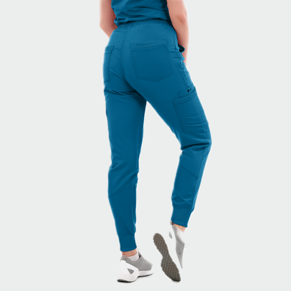 Pantaloni tip jogger caribbean blue - Ricci [5]