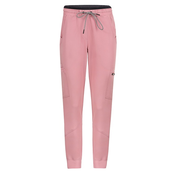 Pantaloni tip jogger roz - Ricci [3]