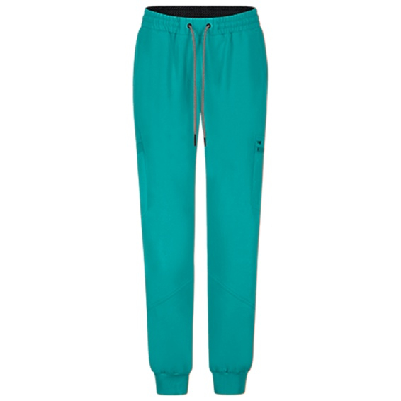 Pantaloni tip jogger turcoaz verde - Ricci [4]