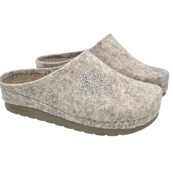 Papuci de casa Doss 446 bej - dama [3]