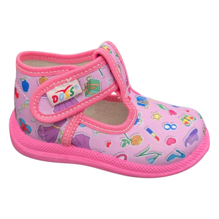 Papuci de casa Doss 5 roz Girly - fetite [2]