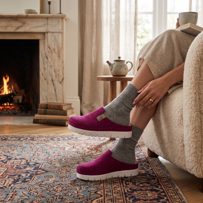 Papuci de casa Doss 649 ciclam - dama [5]