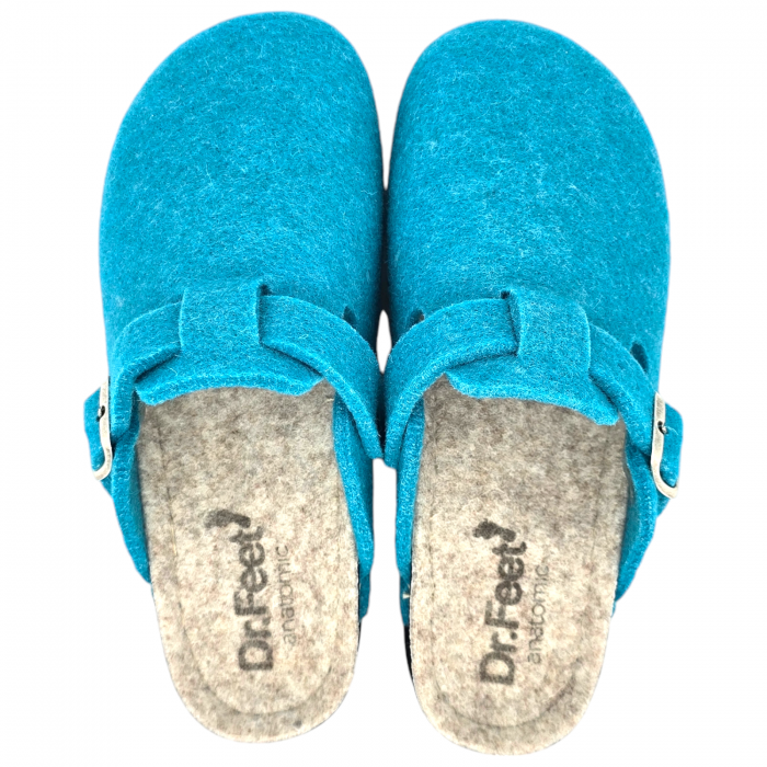 Papuci de casa Dr Feet 103 turcoaz - dama [3]