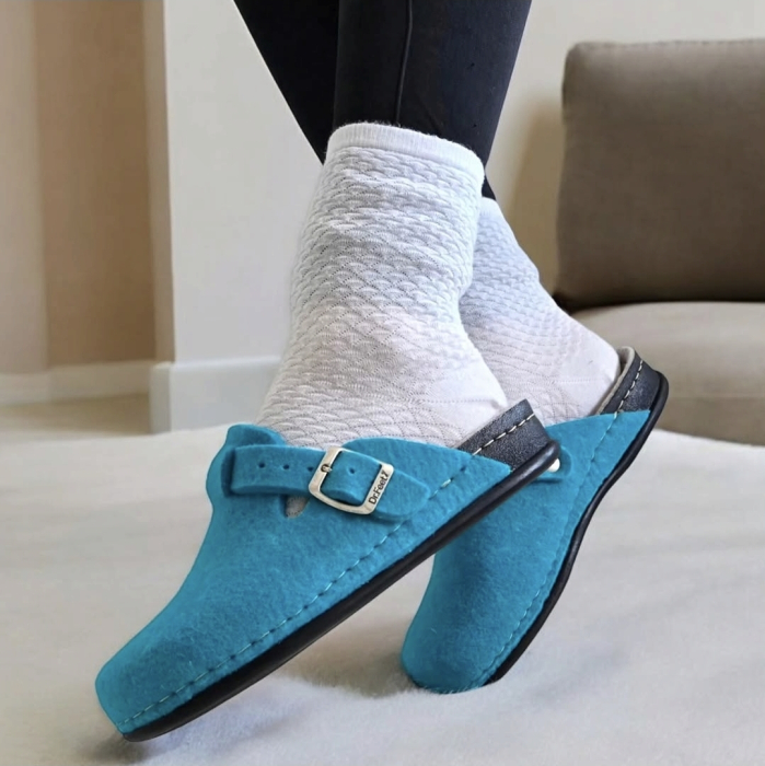 Papuci de casa Dr Feet 103 turcoaz - dama [6]