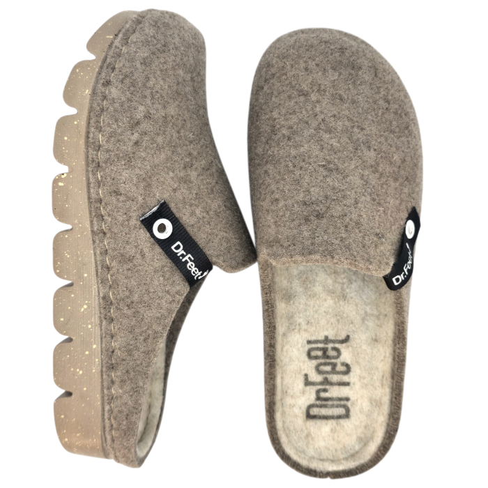 Papuci de casa Dr Feet 1107 bej - dama [6]