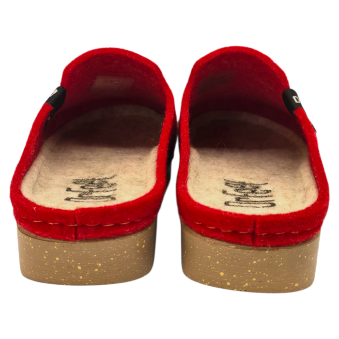 Papuci de casa Dr Feet 1107 rosu - dama [4]