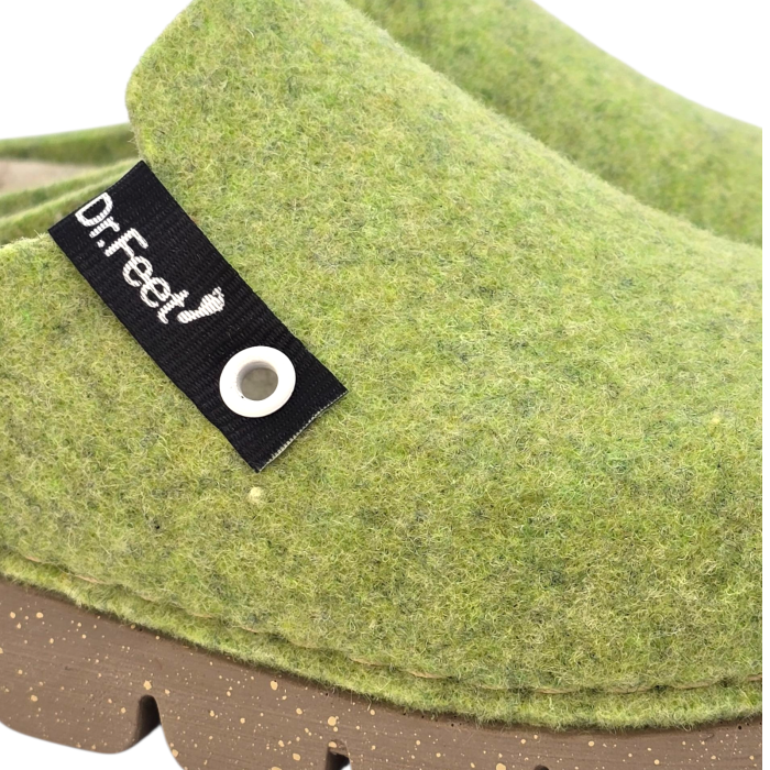 Papuci de casa Dr Feet 1107 verde - dama [3]