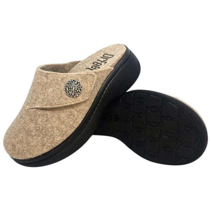 Papuci de casa Dr Feet 21008 bej - dama [7]