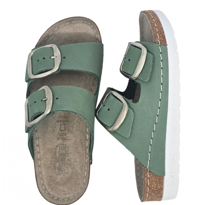 Papuci Doss 511 verde menta - dama [4]