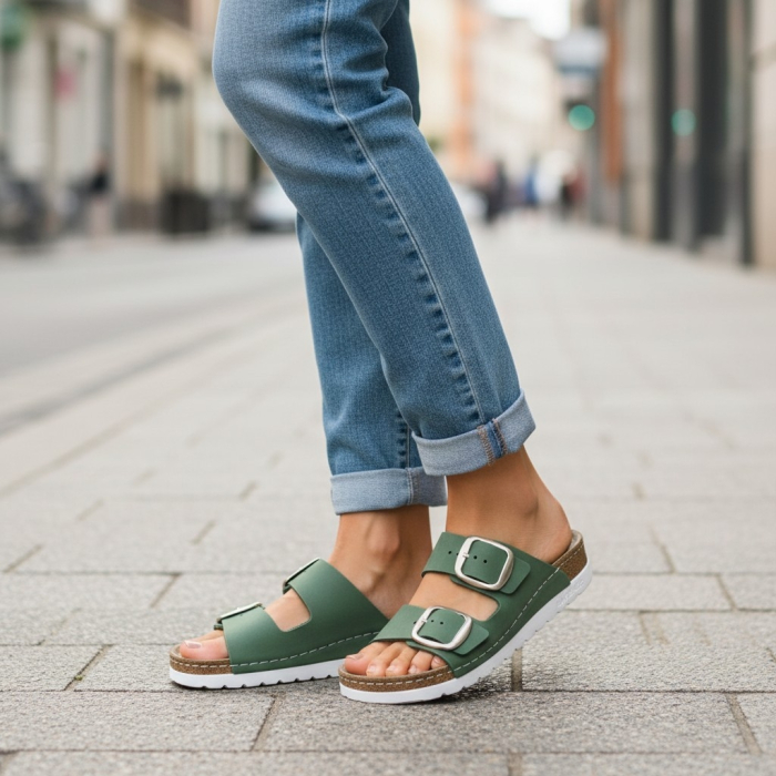 Papuci Doss 511 verde menta - dama [5]