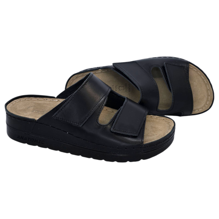 Papuci Doss 514 negru - dama - pentru picior cu monturi [4]