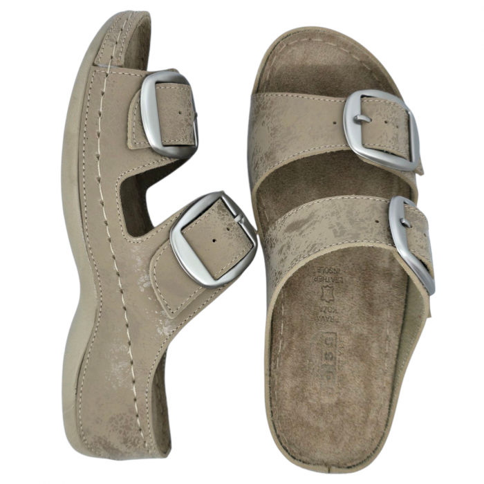 Papuci Doss 1420 bej - dama [4]