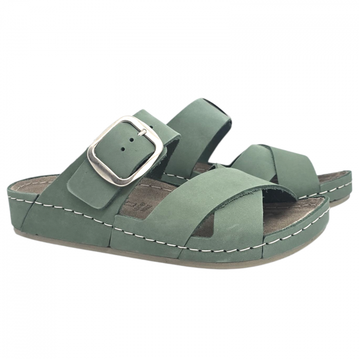 Papuci Doss 595 verde menta - dama [2]