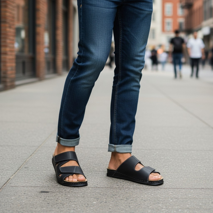 Papuci Doss 608 negru - barbati [5]