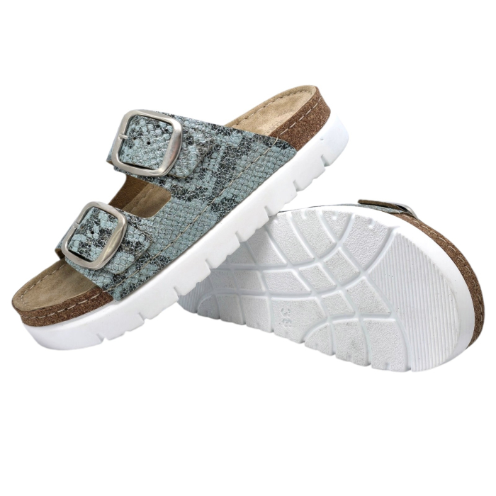 Papuci Doss 617 blue snake - dama [3]