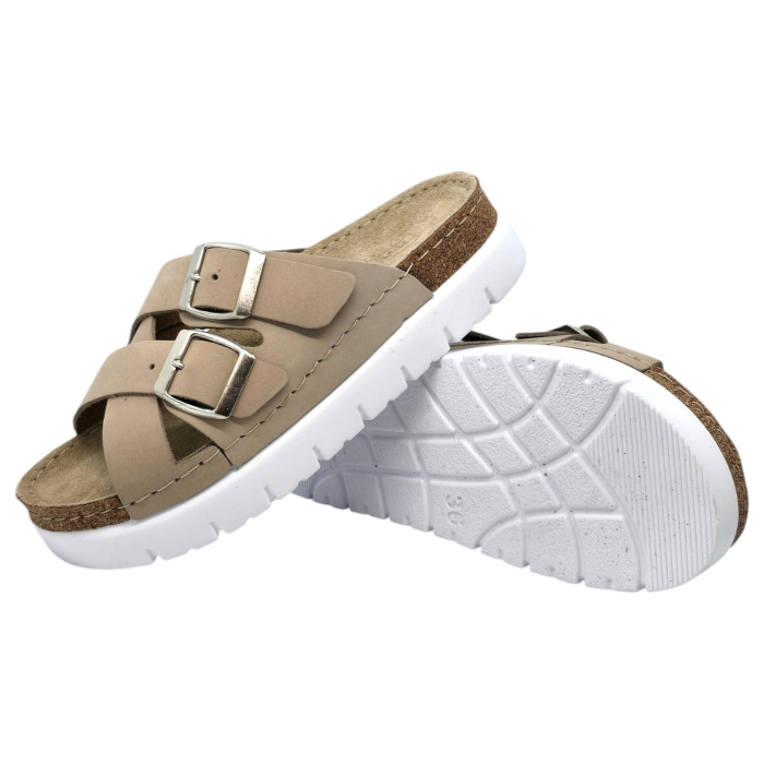 Papuci Doss 618 bej - dama [3]