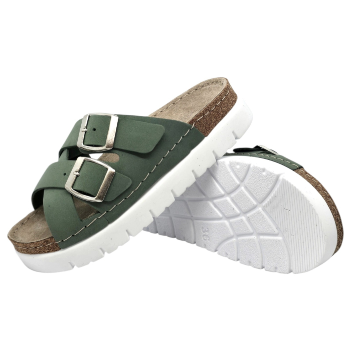 Papuci Doss 618 verde menta - dama [3]