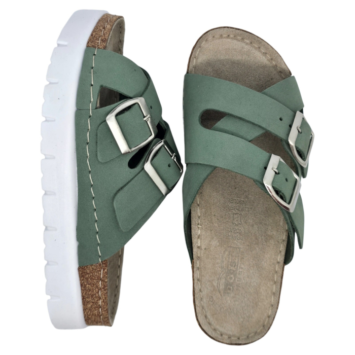 Papuci Doss 618 verde menta - dama [4]